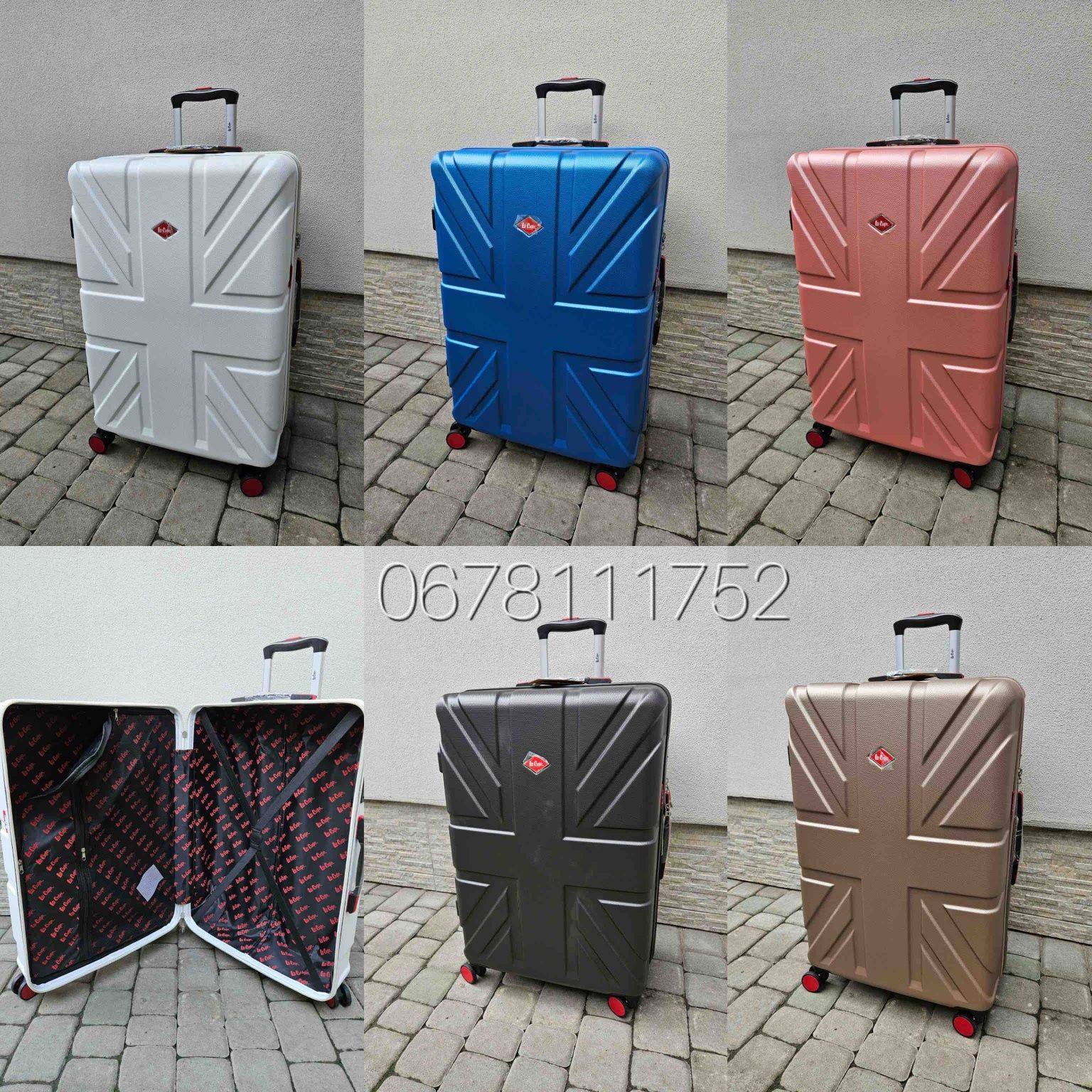 Lee Cooper Англія оригінал валізи чемоданы сумки на колесах