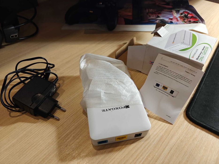 абонентський термінал Foxgate ONU G2001R для оптоволоконного інтернету