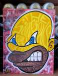 The Simpsons - ręcznie malowany obraz, pop art, graffiti caetoon style