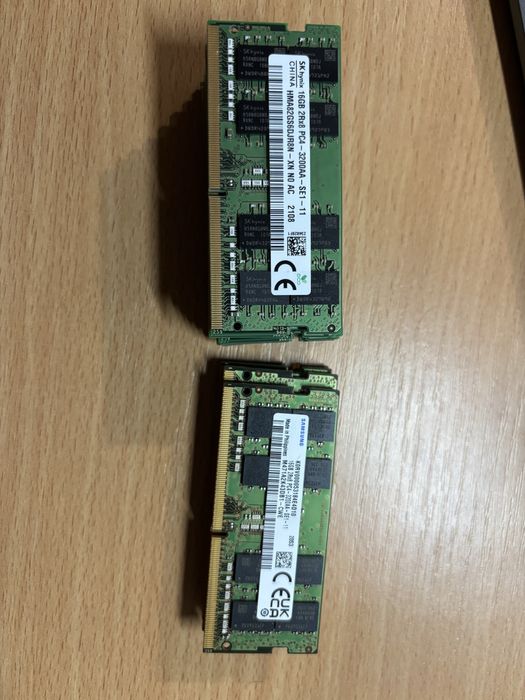 DDR4 16Gb SO-DIMM Samsung, Hynix