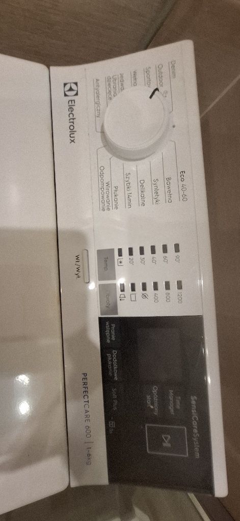 Pralka Elektrolux wsad od góry