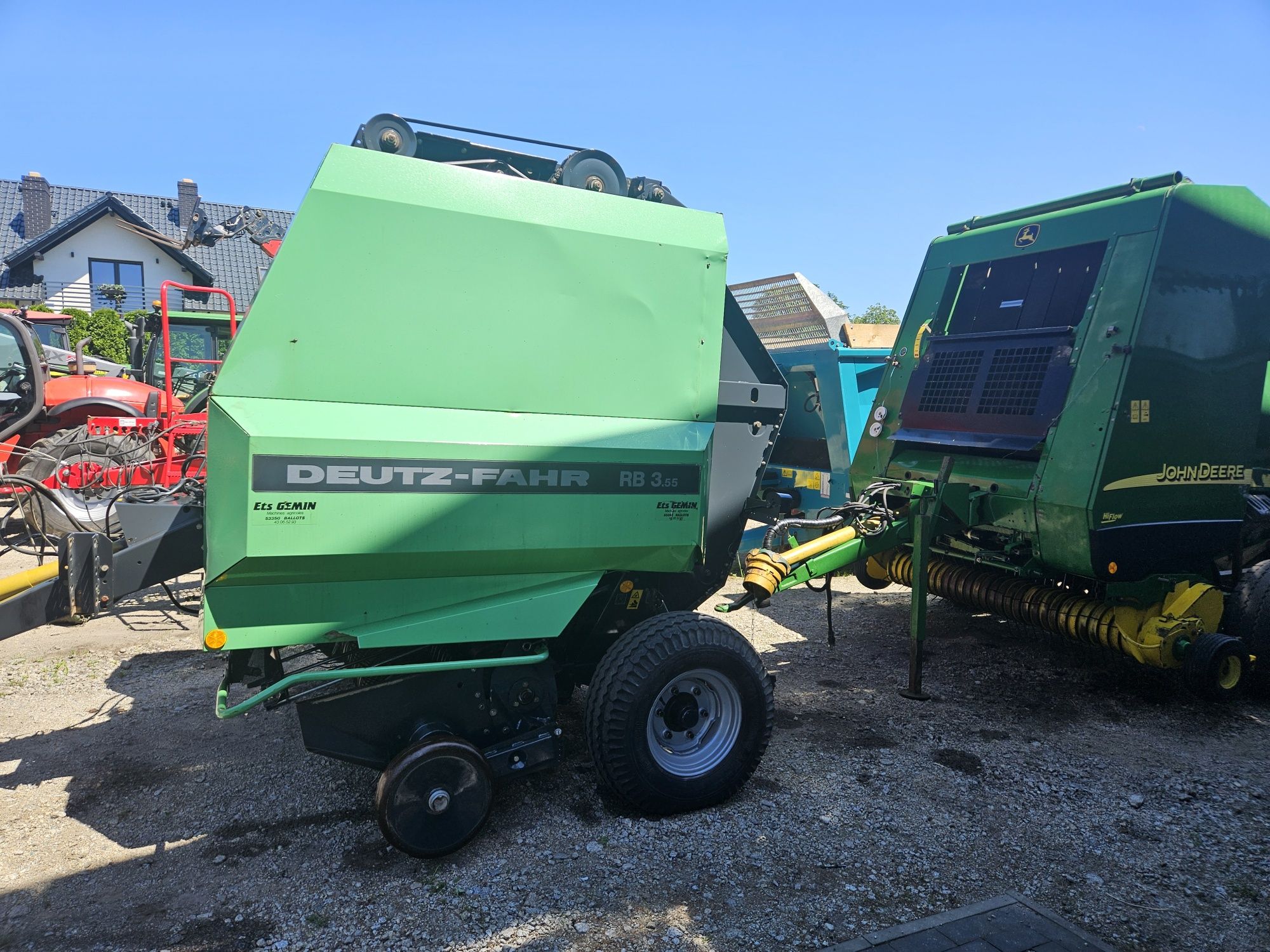 Prasa Deutz Fahr RB 3.55 Oryginał Vicon 157 FV