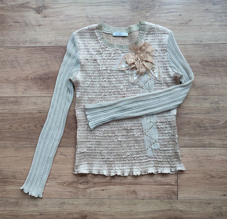 Gina Bacconi złota bluzka