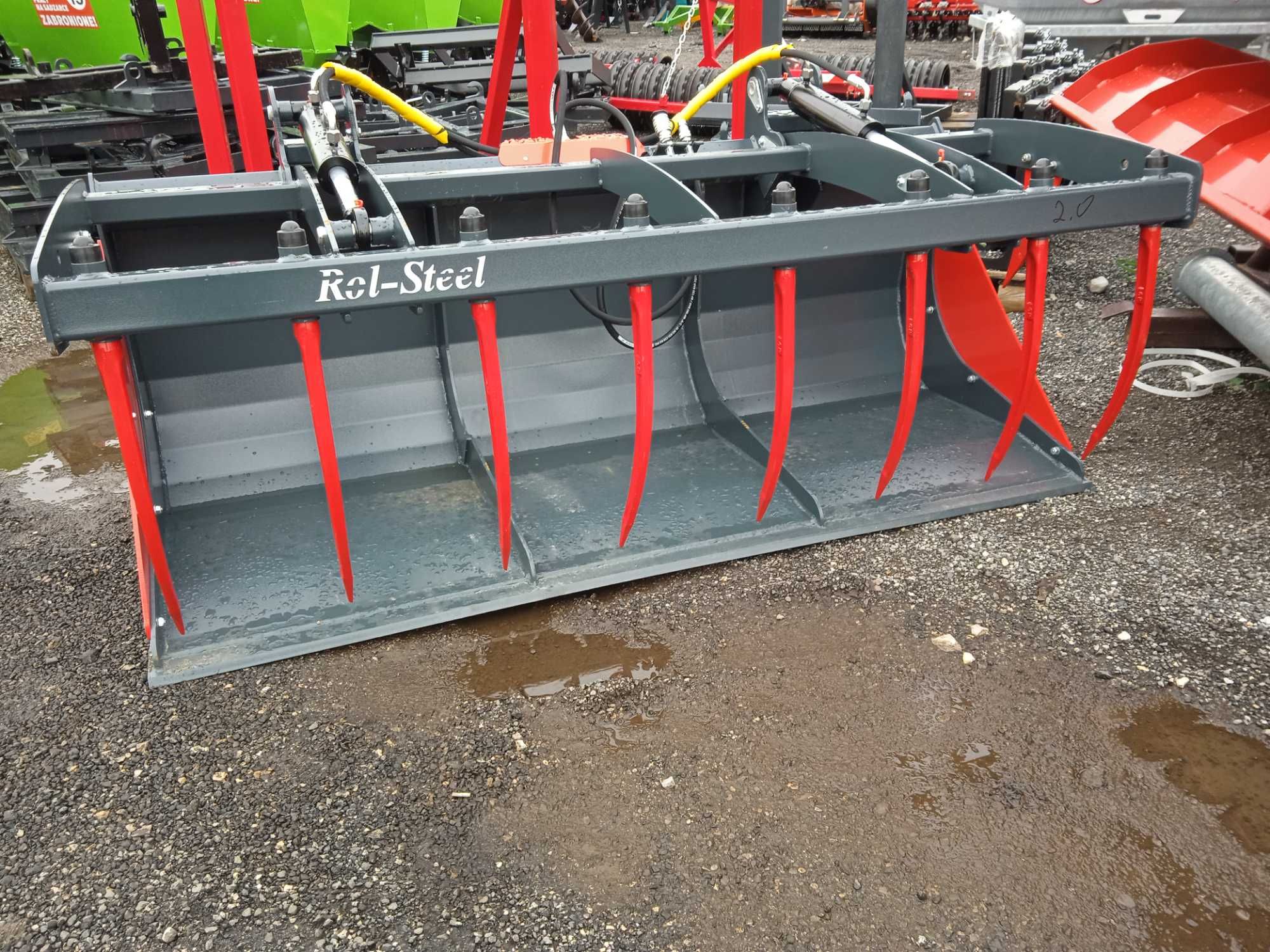 Łyzko-krokodyl łycho-krokodyl szuflo-krokodyl ROL-STEEL 1,2m
