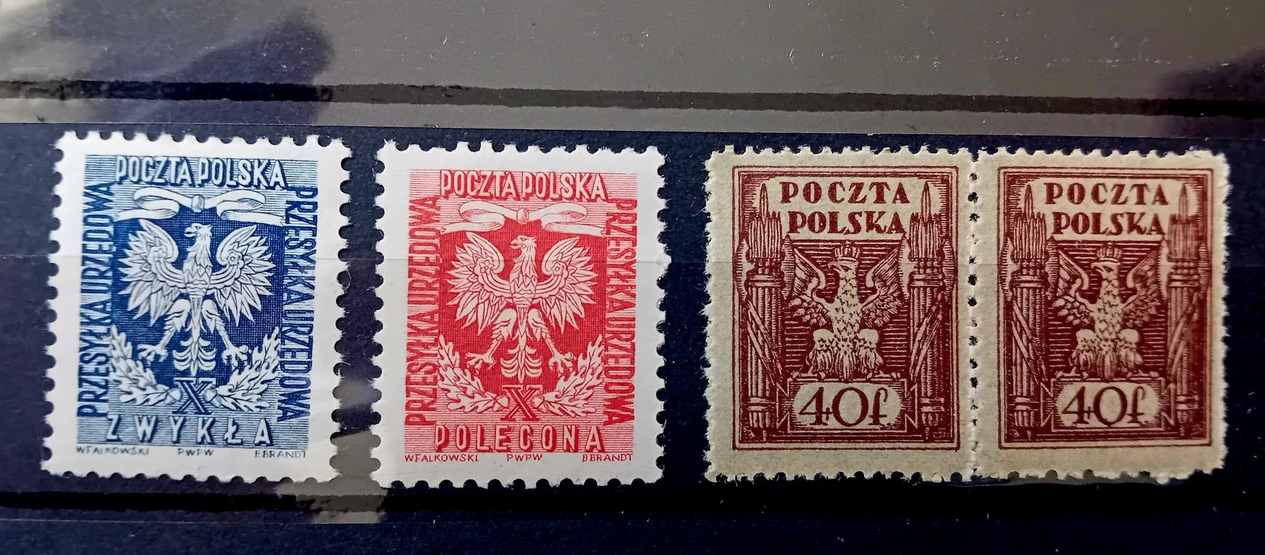 Znaczki pocztowe Polskie 10szt.