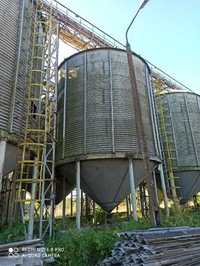 Silos, silosy, zbiorniki zbożowe 150 ton Szal aluminiowy