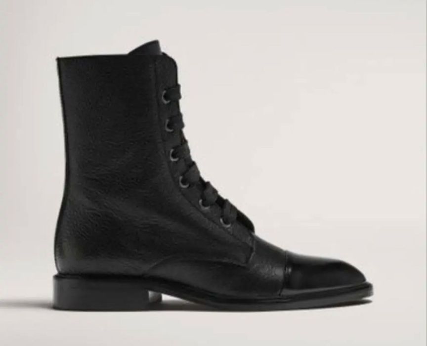 Massimo Dutti 37 розмір, ботинки зі шкіри