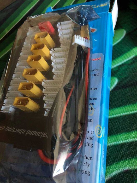 XT60 Parallel Charging Adapter Board 2-6s Lipo Batteries Charger Plate