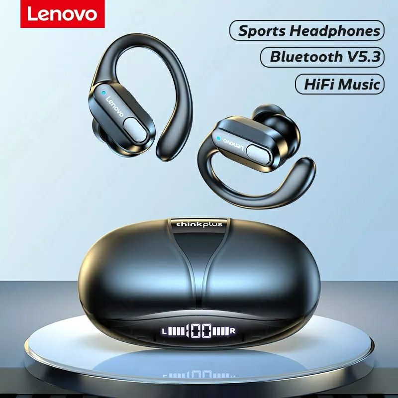 Навушники бездротові Bluetooth 5.3, LenovoXТ80 Спортивні наушники