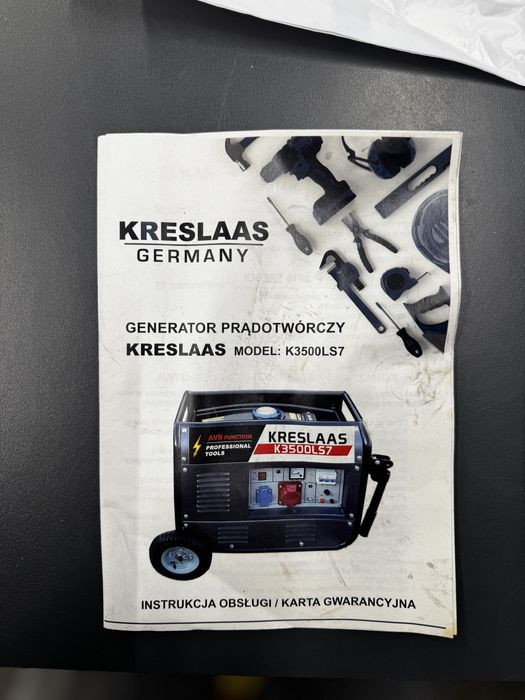 Agregat prądotwórczy KRESLAAS KL3500LS7