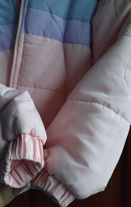 Зимова куртка з капюшоном для дівчинки, WARM, 10-12 років, нова