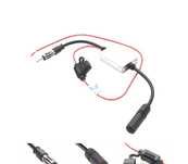 AMPLIFICADOR DE SINAL DE RADIO AM FM COM CONECTOR UNIVERSAL 12V 24V