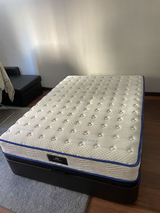 Cama sommier com entrega e montagem incluida
