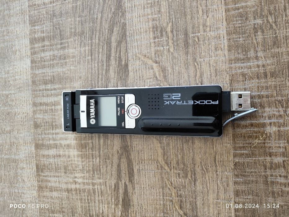 YAMAHA POCKETRAK 2G компактний цифровий рекордер/диктофон