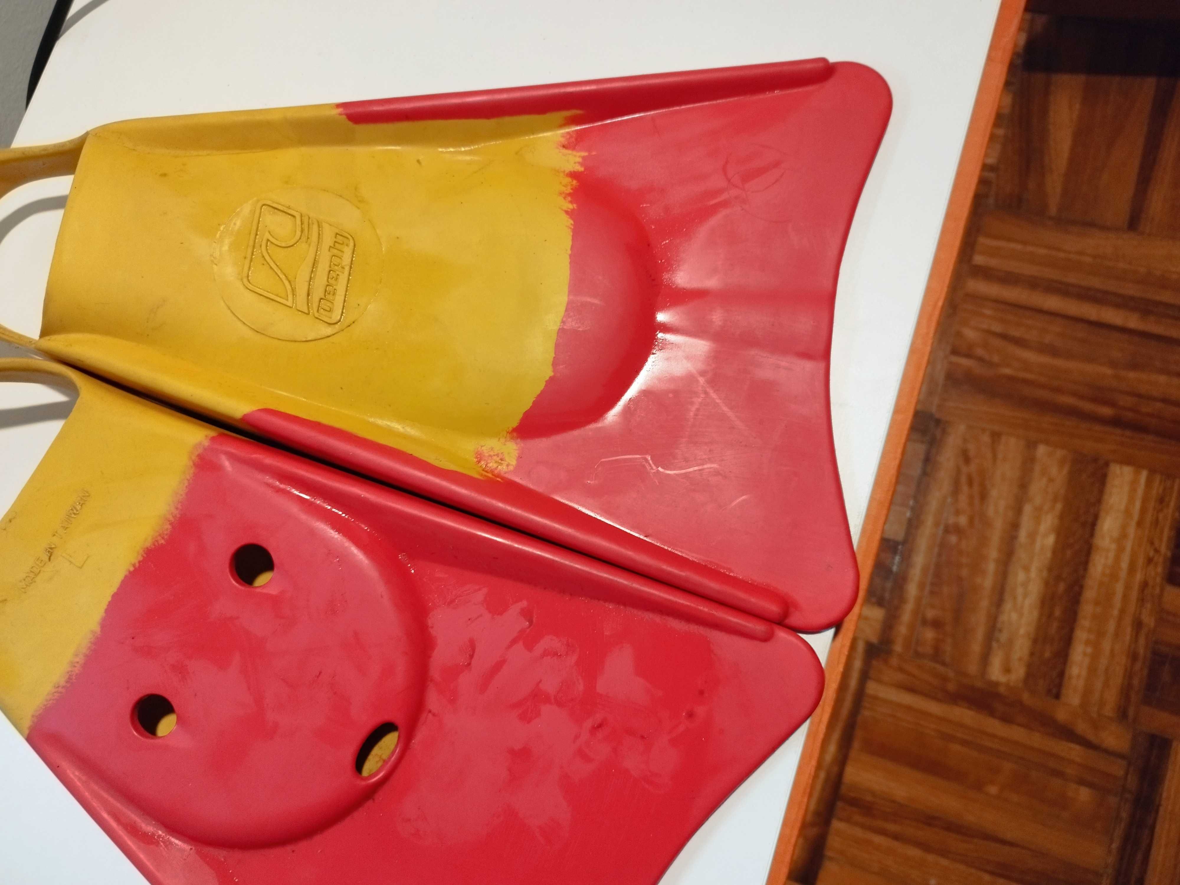 Pés de pato para bodyboard Deeply (Tamanho L) - Como novos