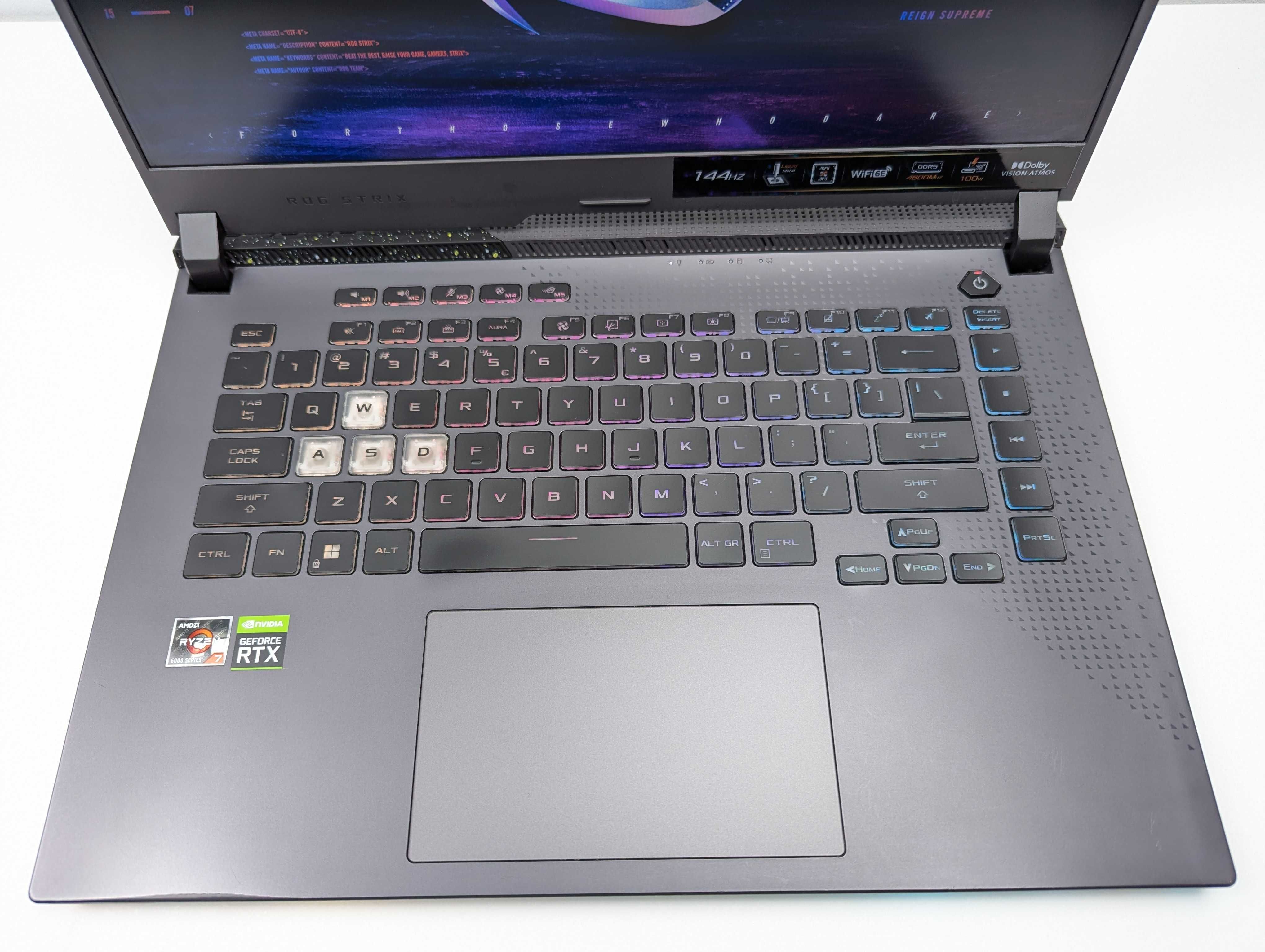 LAPTOP GAMINGOWY Asus ROG Strix RTX 3050 Ryzen 7 6800H 144 hz