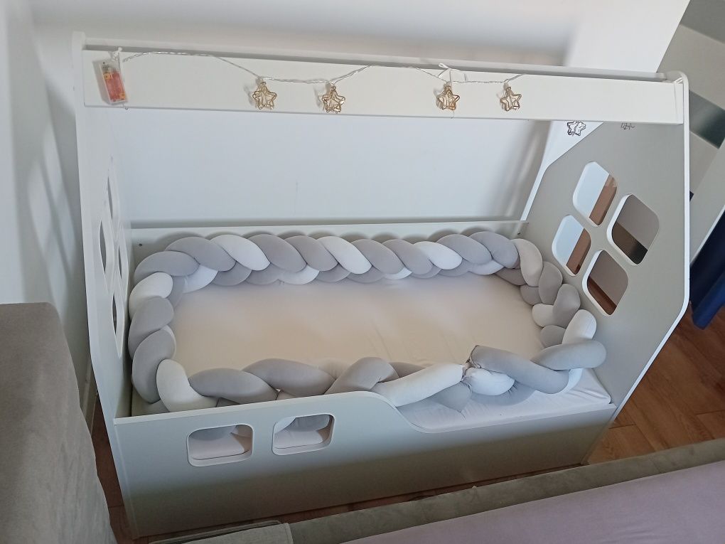 Łóżeczko dzieciece z materacem NOWE
