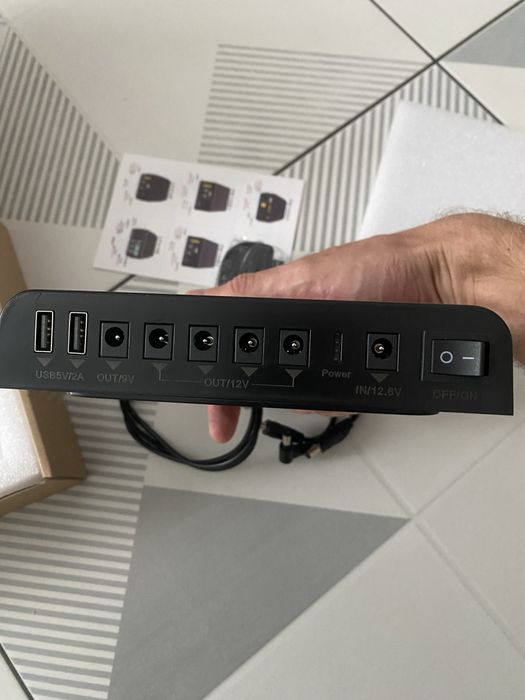 Безперебійник Mini UPS для роутера інтернет камер міні ДБЖ УПС38400mah