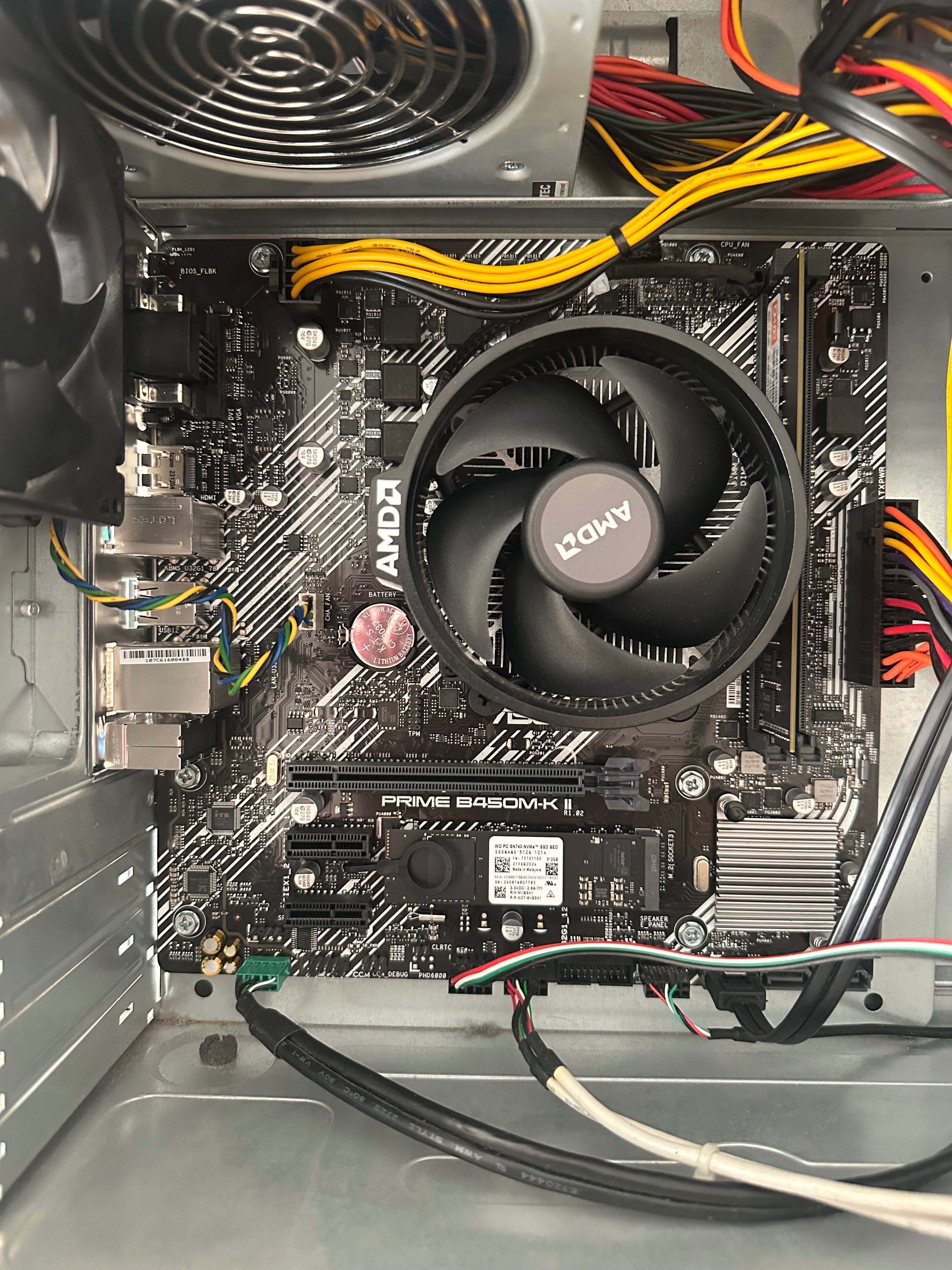 Комплект ASUS Prime B450M-KII+CPU AMD Ryzen 3 3200G DDR4 8Gb М.2 512Gb