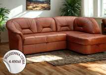 Letnia promocja Narożnik sofa narożna FRESH  naturalna skóra PRODUCENT