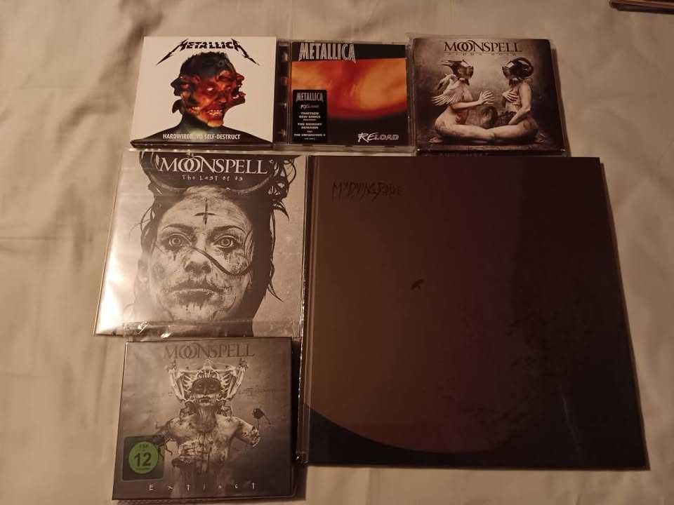 Vários cd´s para venda (preço e estado na descrição)