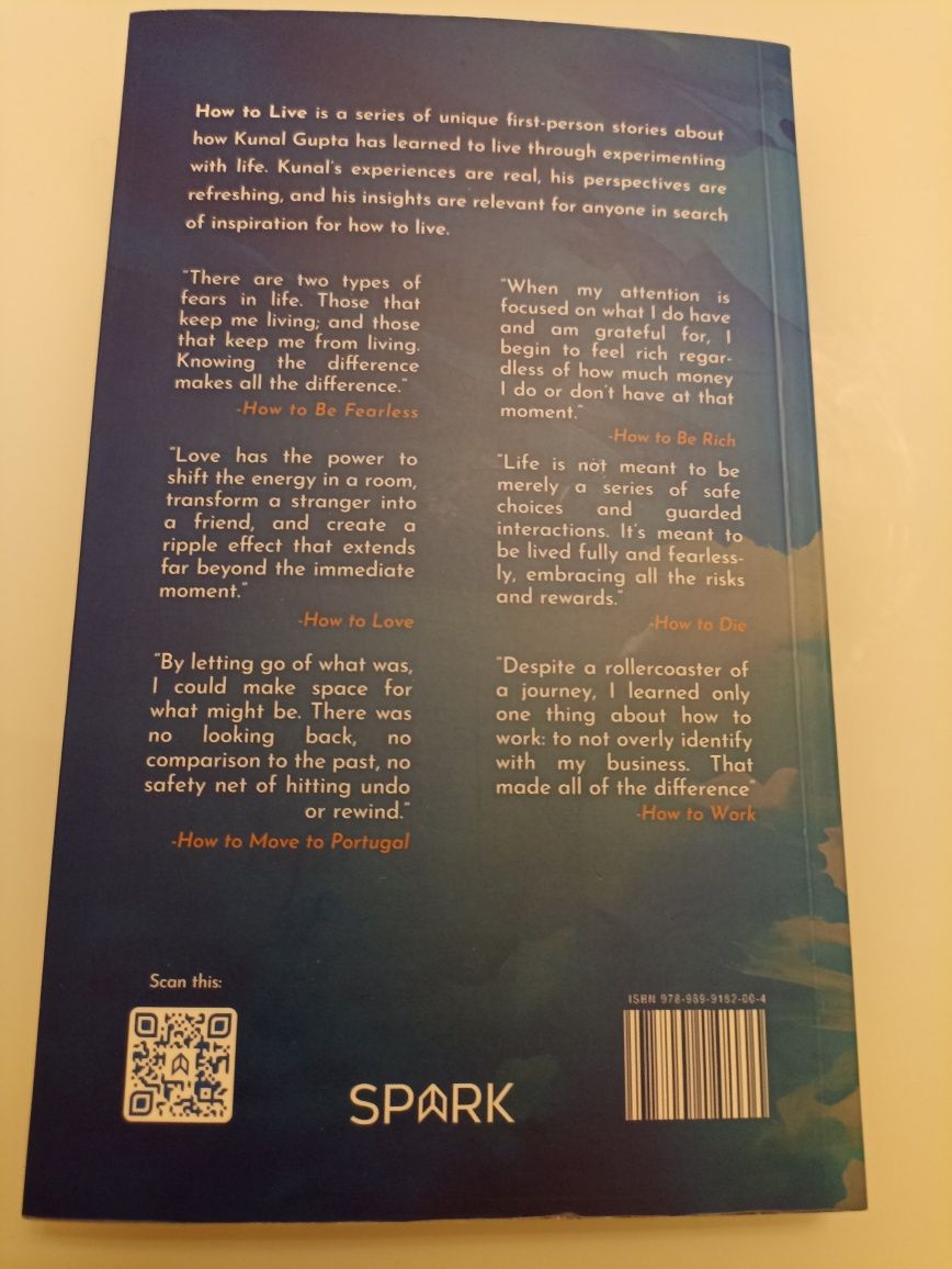 Livro - How to Live