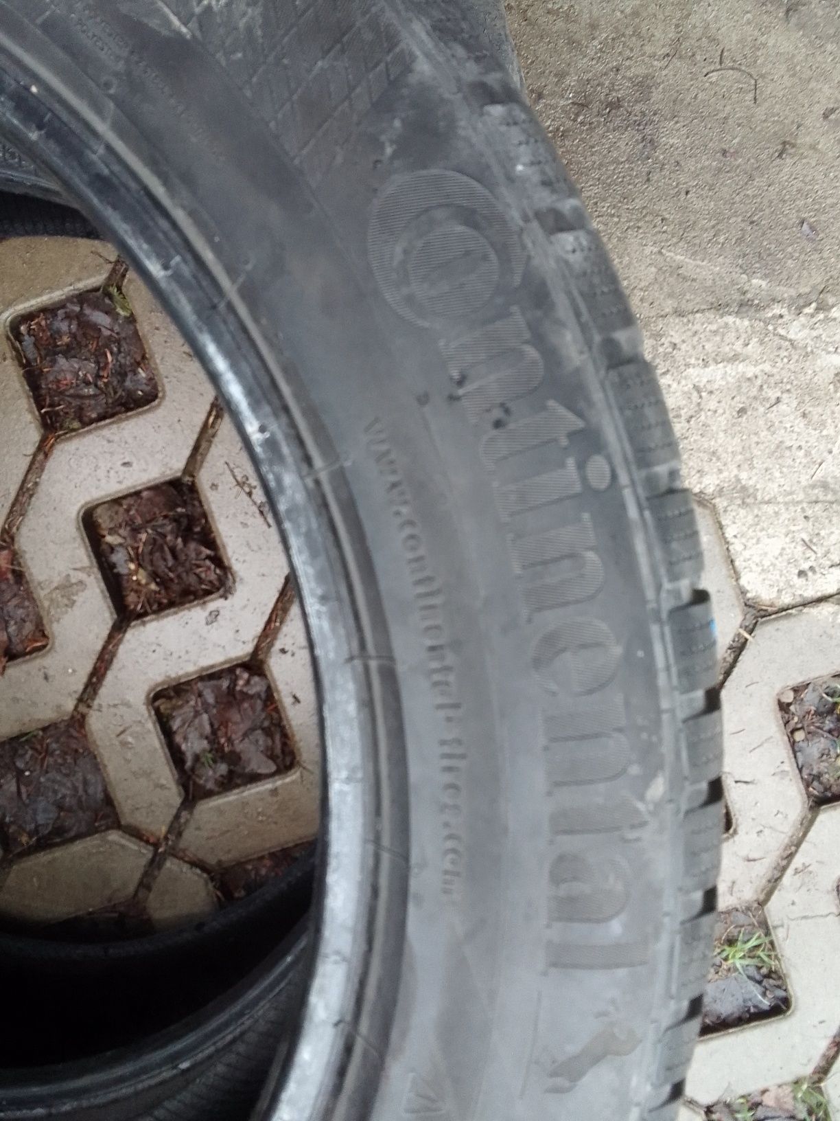 Cena za 2 Opony zimowe 225/55r19 CONTINENTAL 2021r 7.5mm