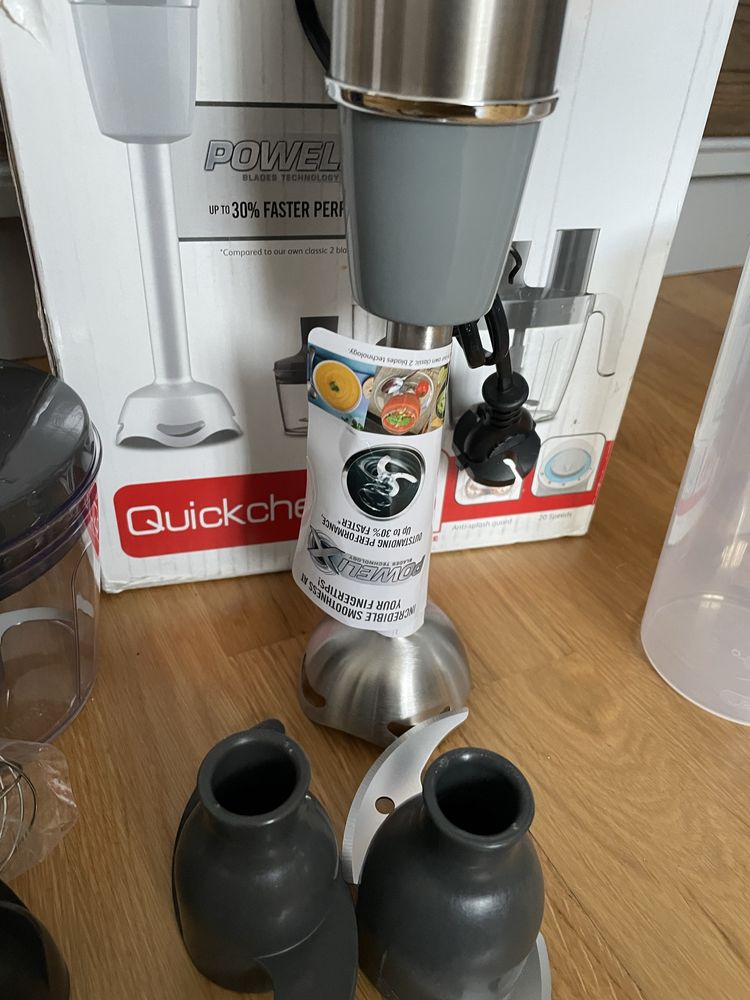 Potezny zestaw Tefal blender Quickchef 1000w okazja