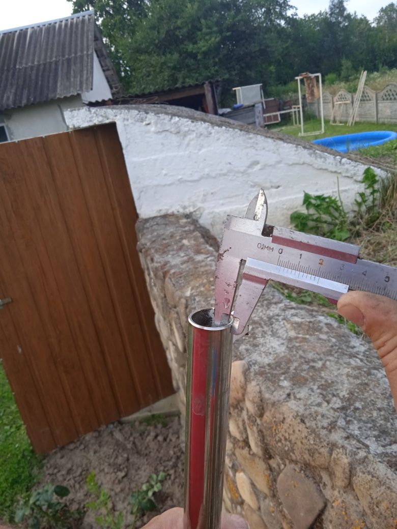 Труба d25 нержавіюча не магнітна