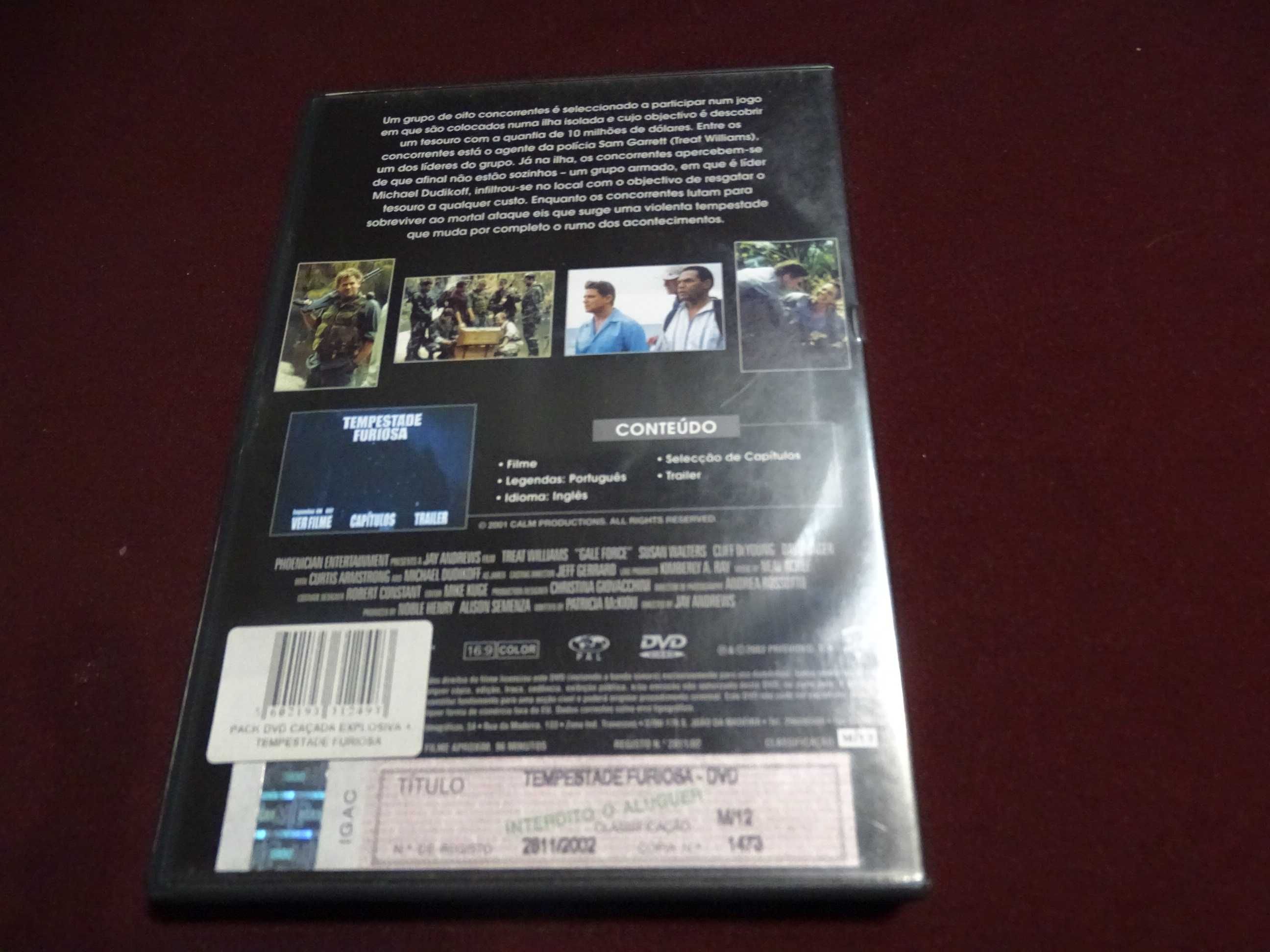 DVD-Tempestade furiosa-Michael Dudikoff