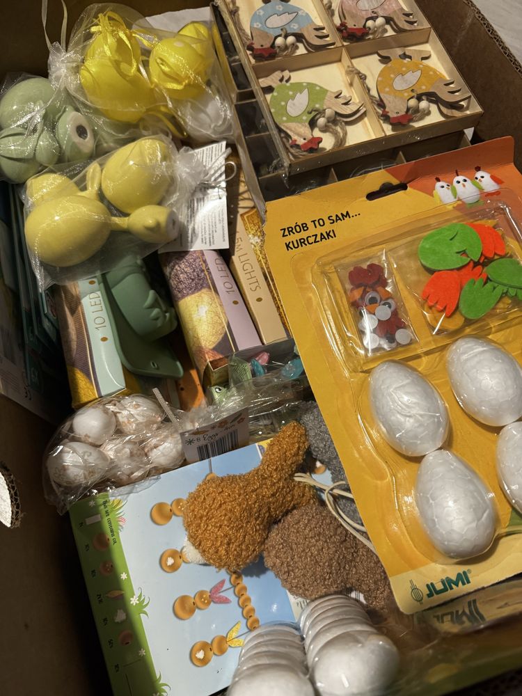 Box nowych ozdób wielkanocnych