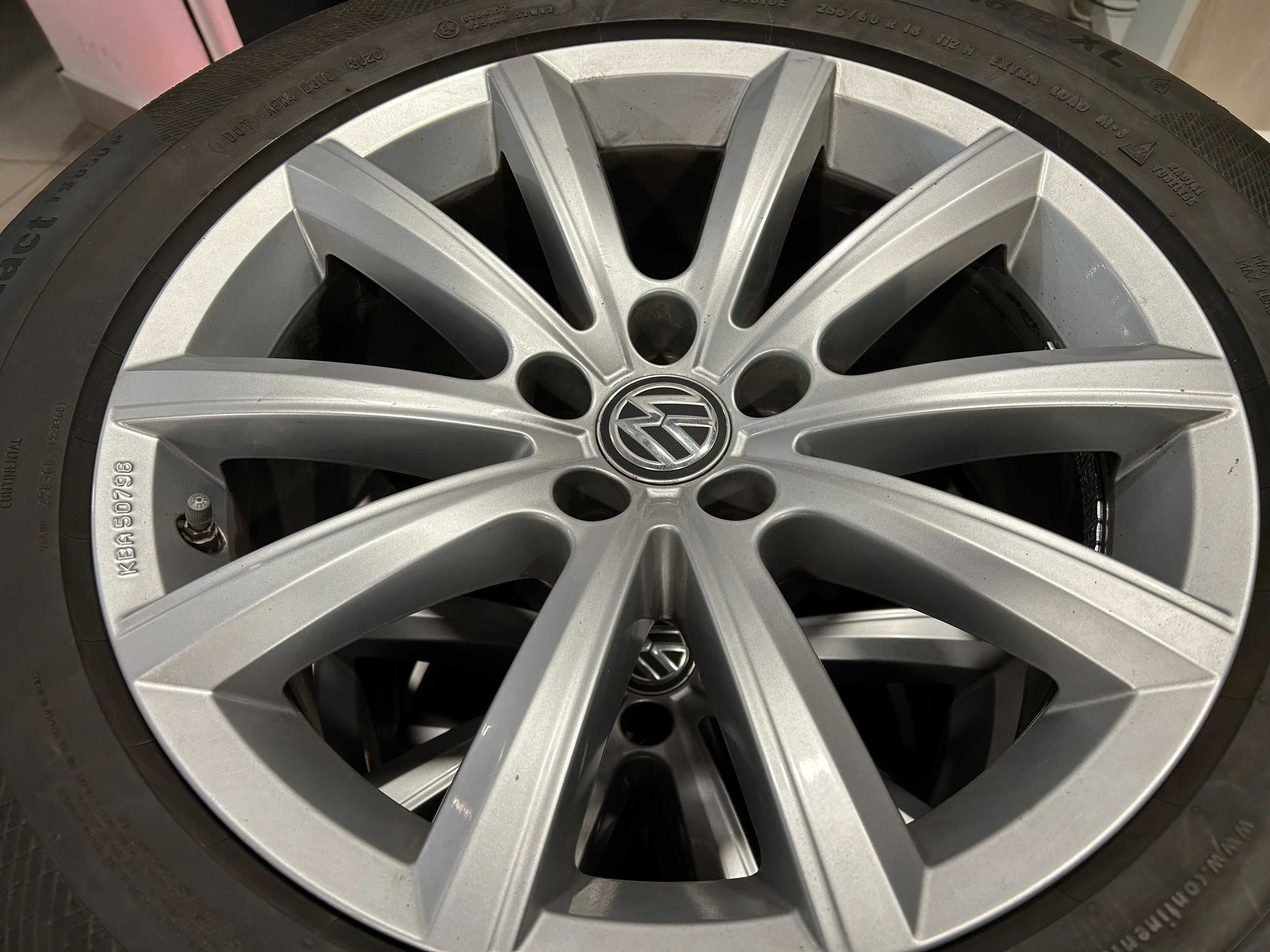 4szt całe koła VW OEM 18" 255/60R18 TOUAREG