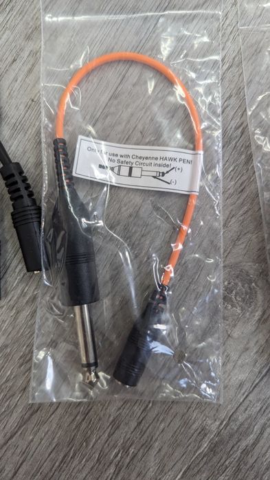 Vários cabos para a máquina cheyenne