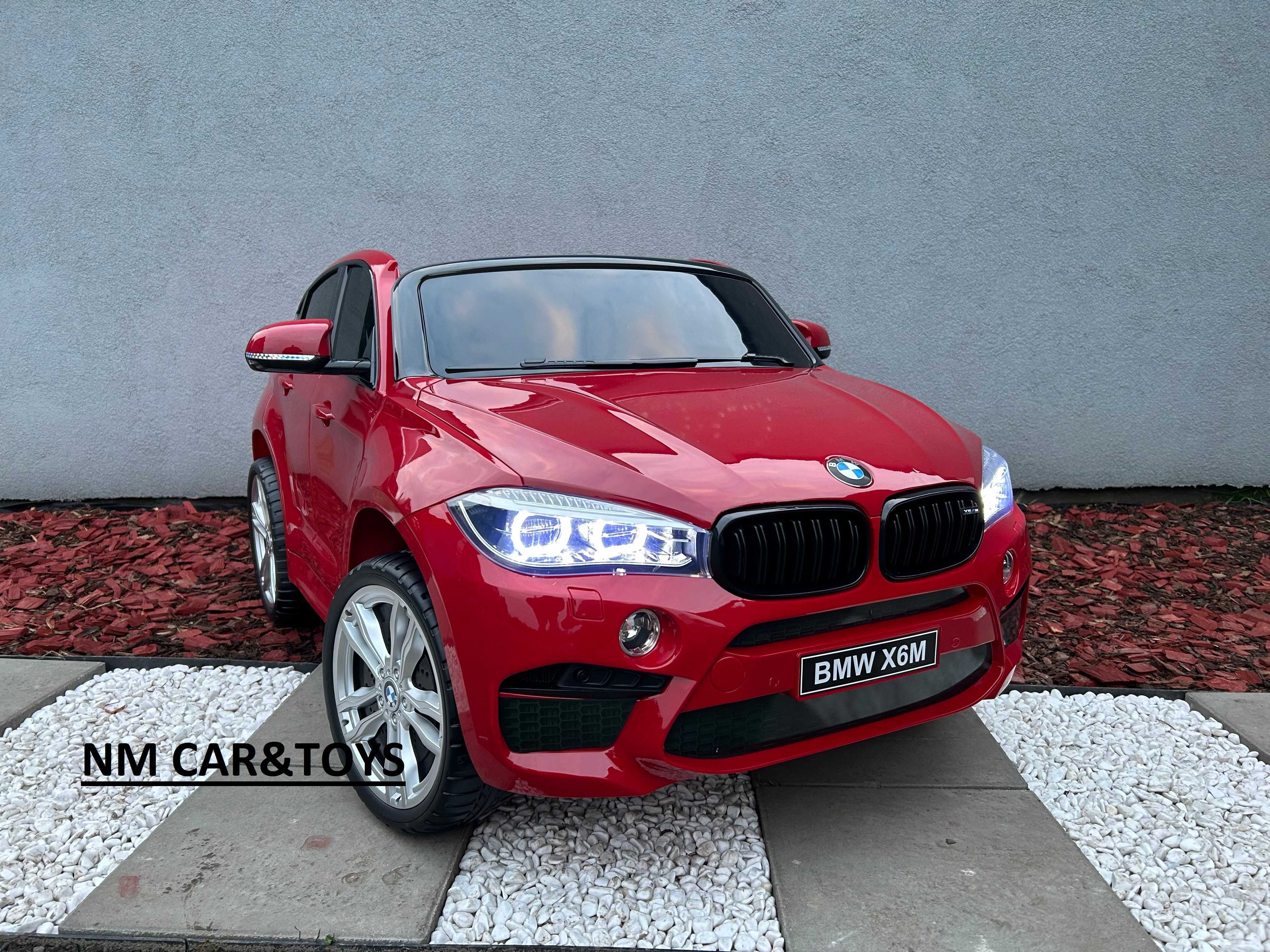 Auto BMW X6M 240W 2os. Samochód Pojazd na akumulator elektryczny