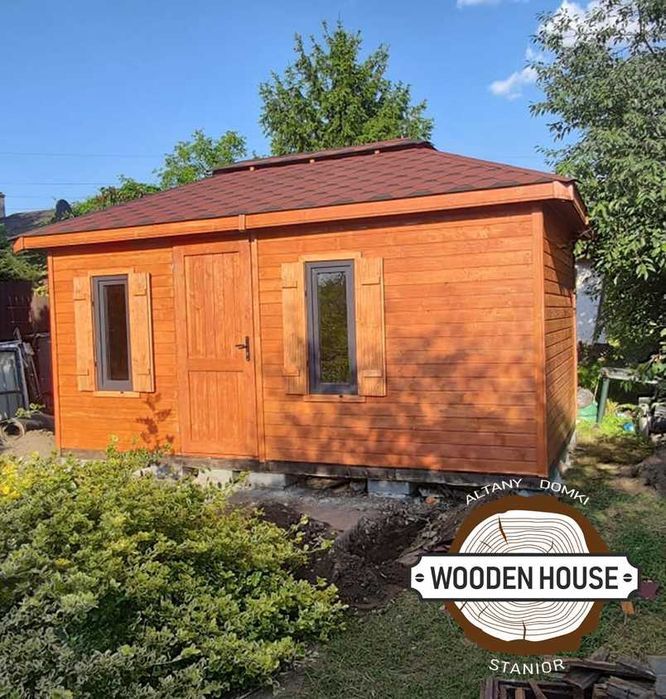 Nowoczesny domek ogrodowy "Classic" 5x3 altanka domek