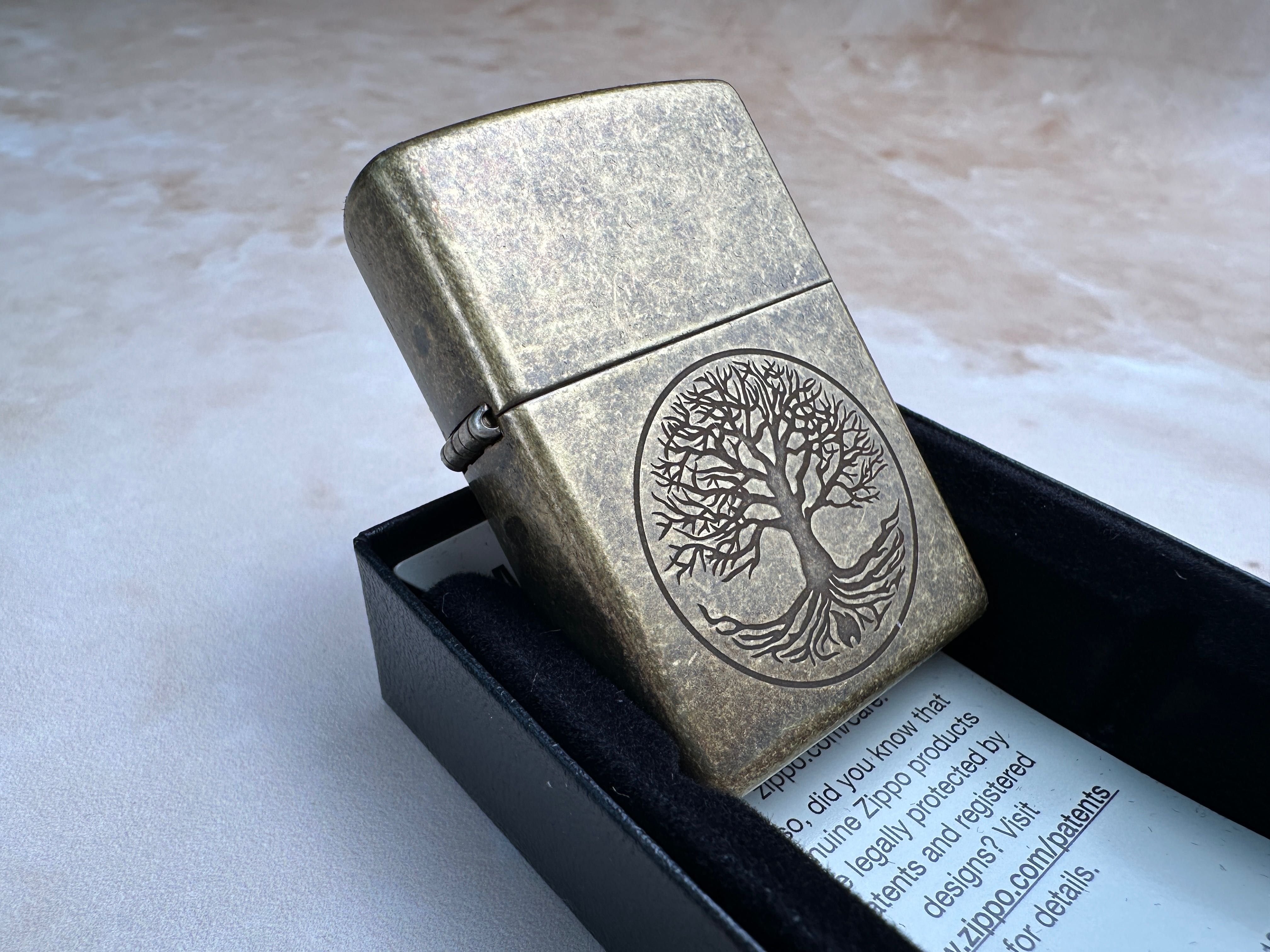 Новая зажигалка Zippo 29149 Tree of Life оригинал подарок