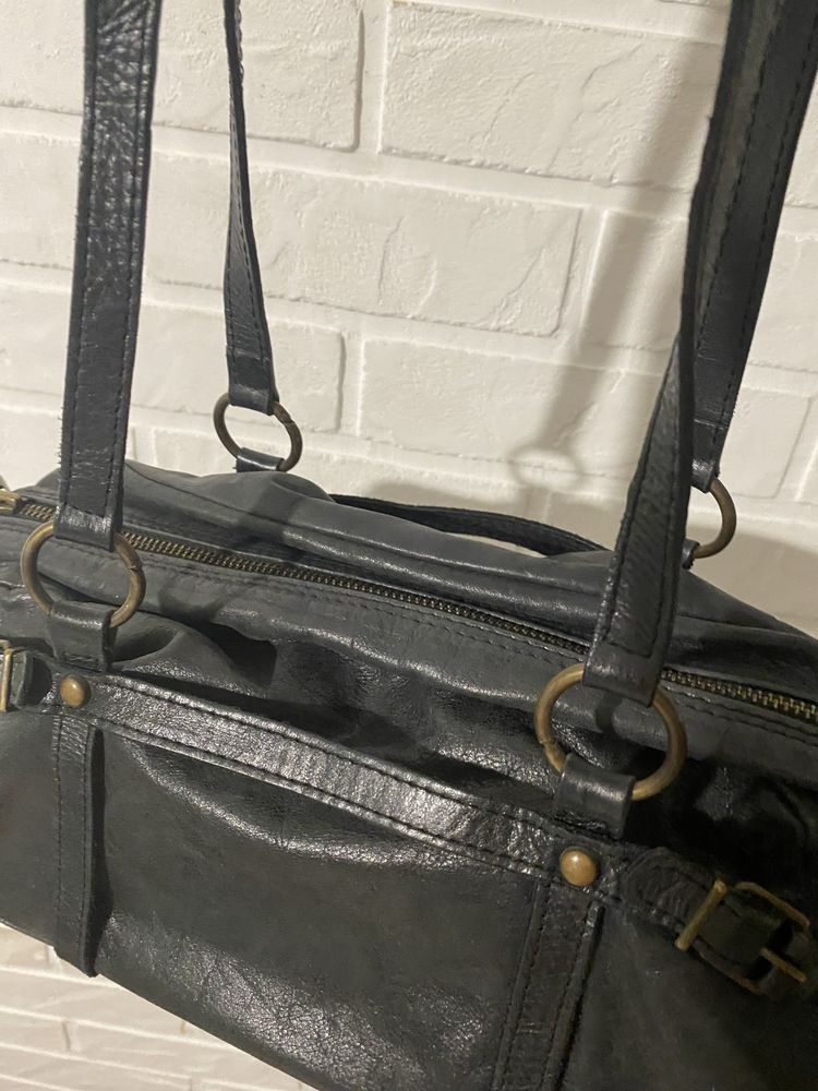 Сумка massimo dutti шкіра