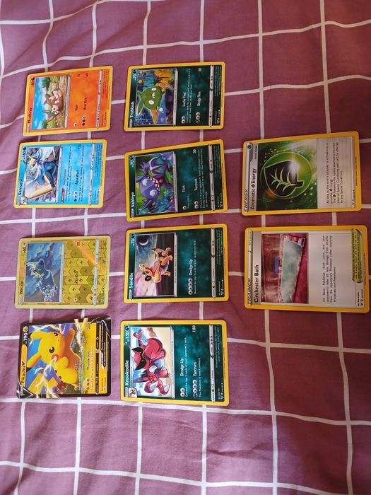 Картки Pokémon 10шт. Покемон карточки