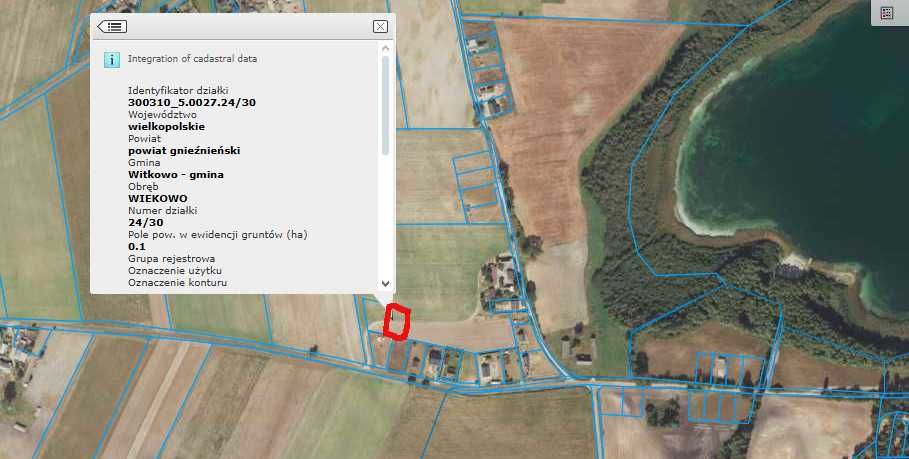 Działki budowlane Wiekowo 1000m2