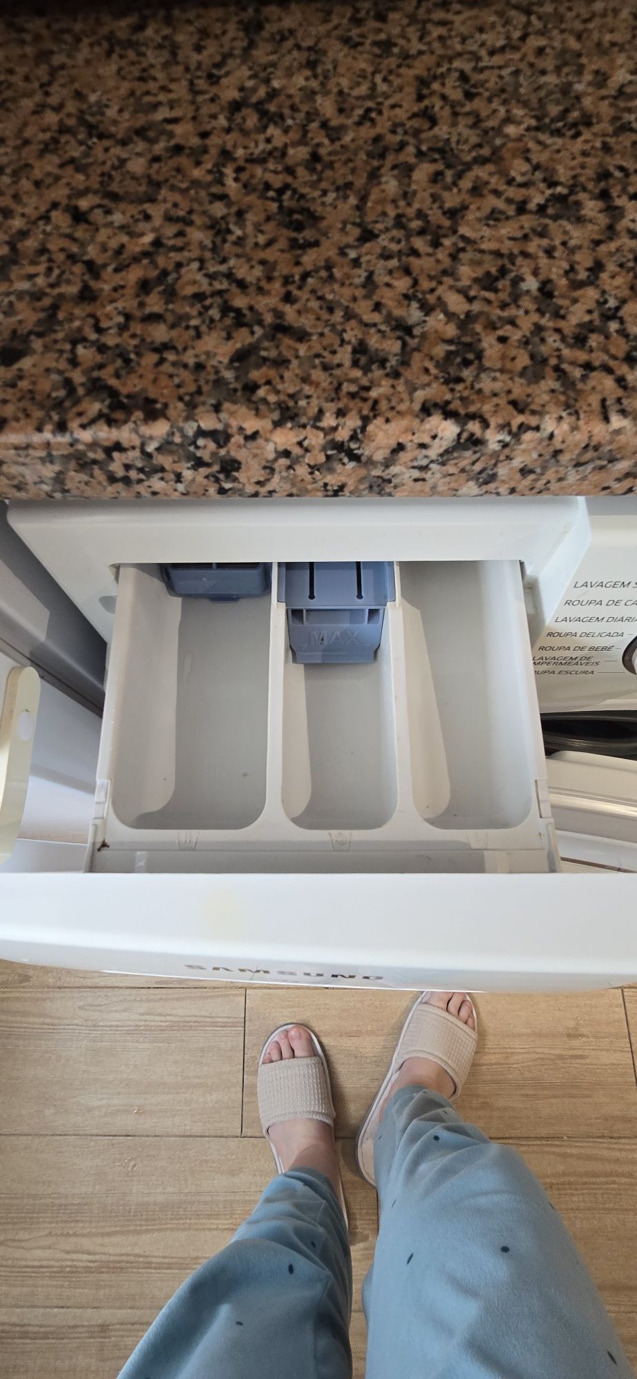 Máquina de lavar roupa Samsung 8kg ecobubble.