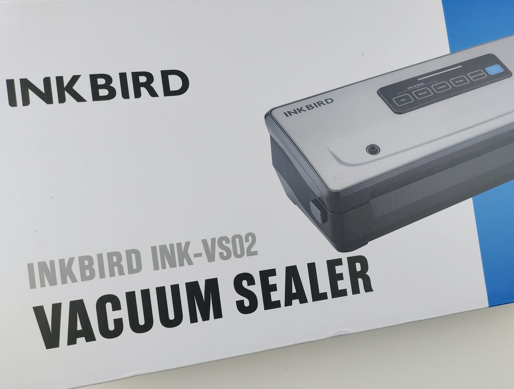 Вакуумний пакувальник Inkbird INK-VS02