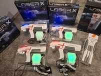 Laser X -4 pistolety + wieża