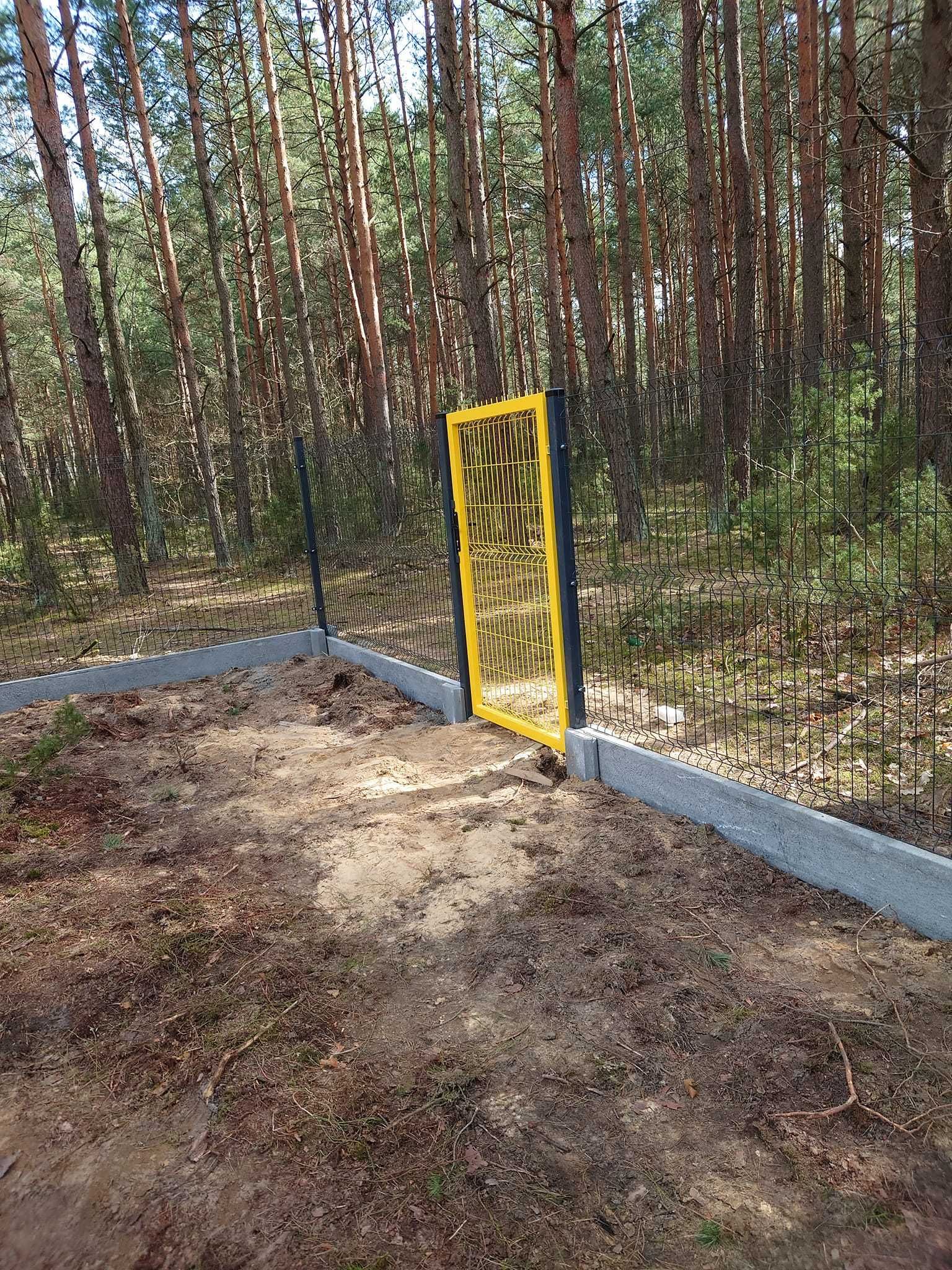 Promocja Ogrodzenie panelowe 153 cm fi 4 + podmurówka 25 cm