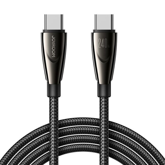 Kabel Joyroom Pioneer Series SA31-CC5 USB-C / USB-C 240W 1.2m - czarny