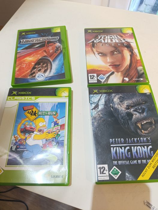 Konsola Xbox Classic cały zestaw 4gry pudełko !!!