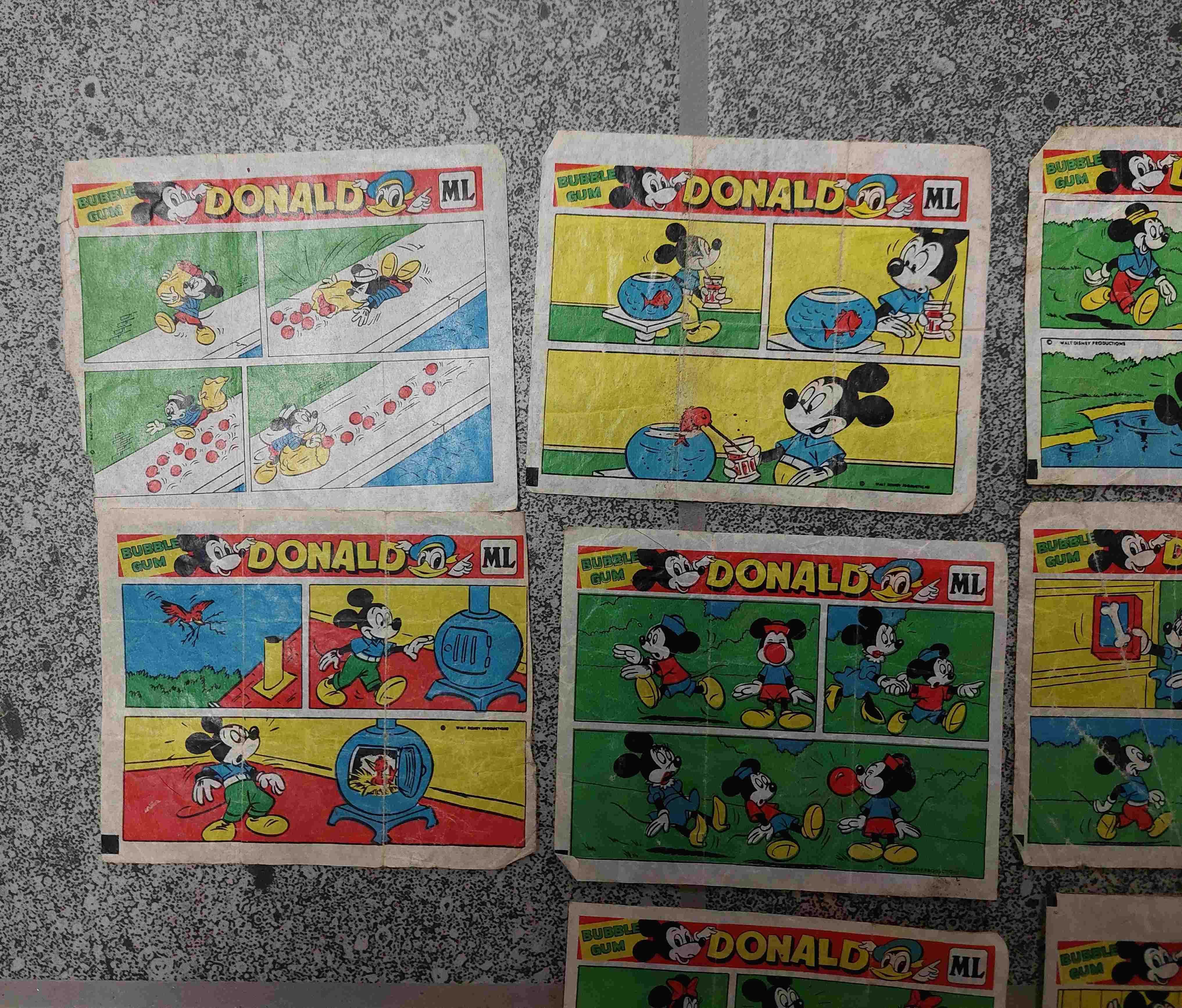 Historyjki duże z gum do żucia Donald ML cz.3, czasy PRL