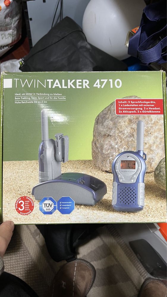 Walki talkies novos