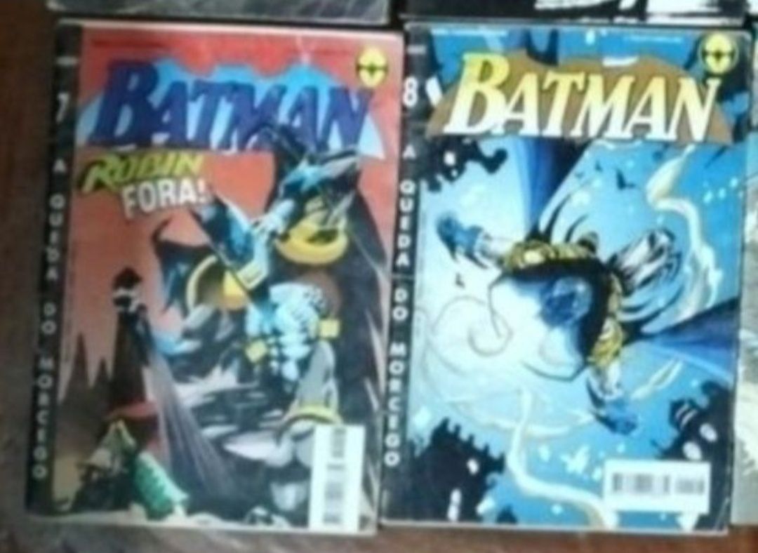 Bds Marvel e DC Comics anos 80 e 90, editora Abril