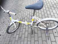 Rower skladak zabytek PRL