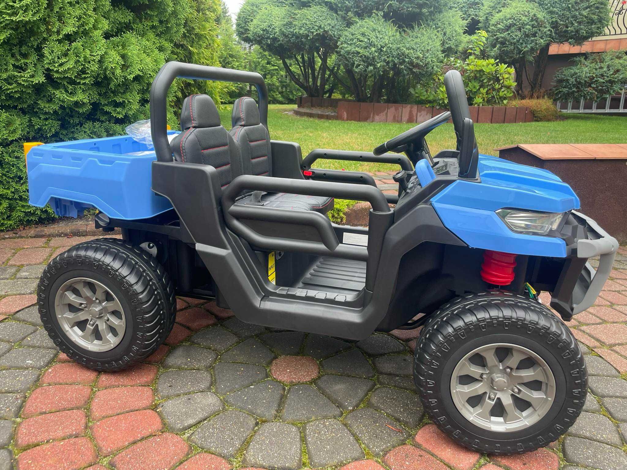 Ciężarówka na akumulator Auto Wywrotka 4×4 EVA USB elektryczny kiper